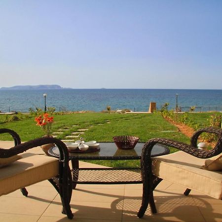 Sea View Beachfront Villa Maria 구베스 외부 사진